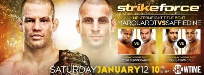 Strikeforce: Marquardt vs Saffiedine